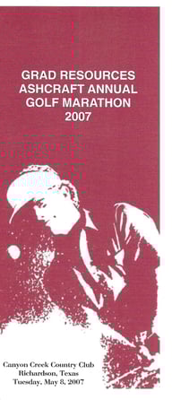 Golf Marathon Brochure - 2007